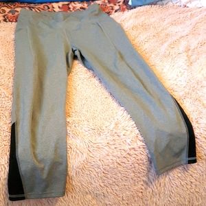 Cute grey work out pants.